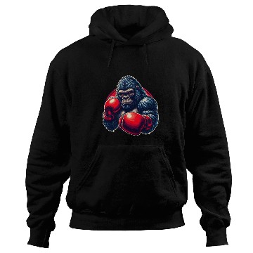 Discover Boxing Gorilla Martial Arts Fighter Boxing Lover Hoodies