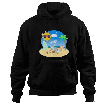Discover Sunny beach and surfing Hoodies