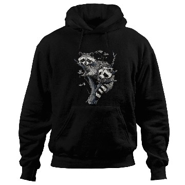 Discover Opossum and raccoon Hoodies