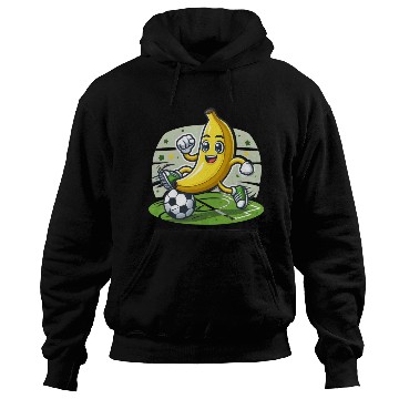 Discover Banana Soccer Hoodies