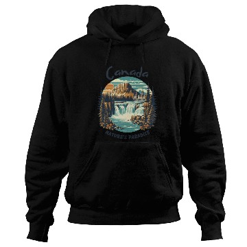 Discover Canada nature's paradise Hoodies