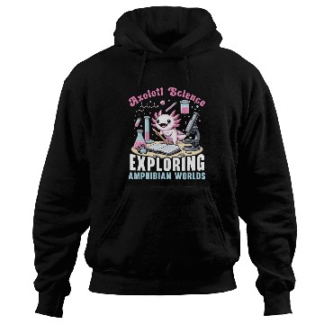 Discover Axolotl Science Teacher Mexican Salamander Hoodies