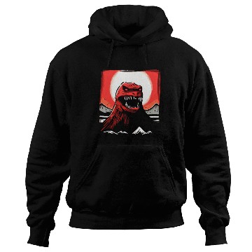 Discover Red Sun Japan: Lizard Monster Hoodies
