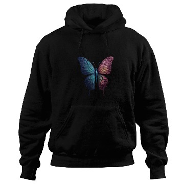 Discover Butterfly Wing Art Hoodies