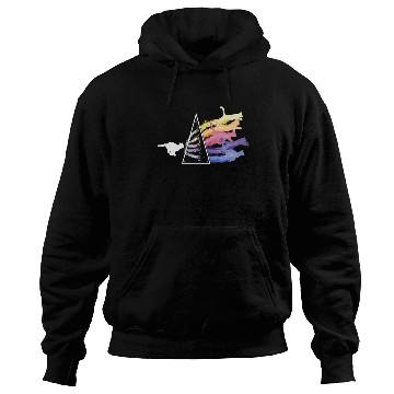 Discover Funny Science Nerd, Geek Cat Physics Rainbow Hoodies
