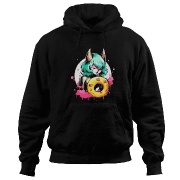 Discover The She-Devil of the Glazing Donut Hoodies