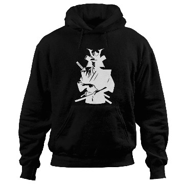 Discover Japanese Samurai With Sword Hoodies