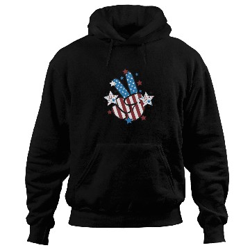 Discover Peace Sign Freedom Hoodies
