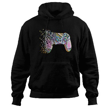 Discover Retro Video Game Controller Clothing Hoodies
