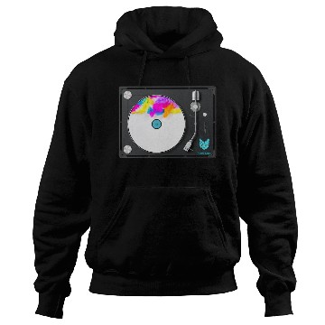 Discover PRIDE Feathers Vinyl Record Hoodies