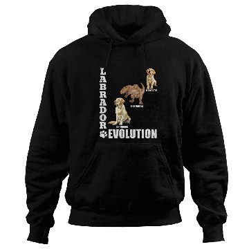 Discover Labrador Lover LABRADOR EVOLUTION Funny Labrador Hoodies