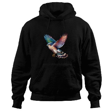 Discover Collared Sparrowhawk in Flight Hoodies