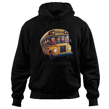 Discover School Bus Adventures Hoodies