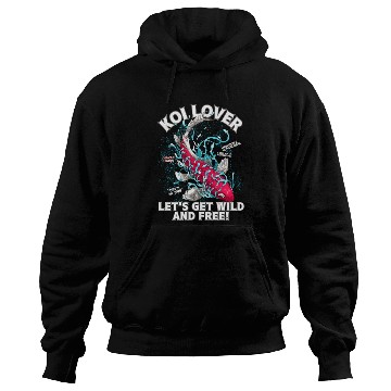 Discover Red Koi elegant animal Hoodies