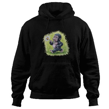 Discover Cute Monkey for Kids for a Kid Hoodies