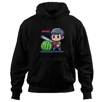 Discover Cutting Watermelon - Melon Chainsaw Hoodies