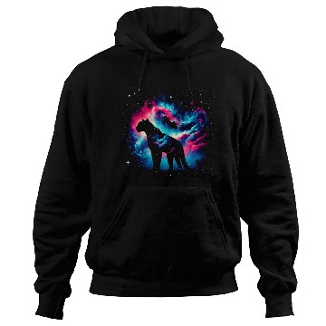 Discover Cool Leopard Galaxy Space Art Hoodies