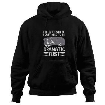 Discover Ill Get Over It Dog Pun Funny Border Collie Hoodies