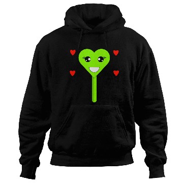 Discover Cuttie Green Lollipop Hoodies