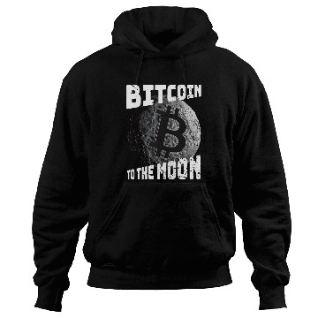 Discover Bitcoin to the moon! Cryptocurrency Crypto Hoodies