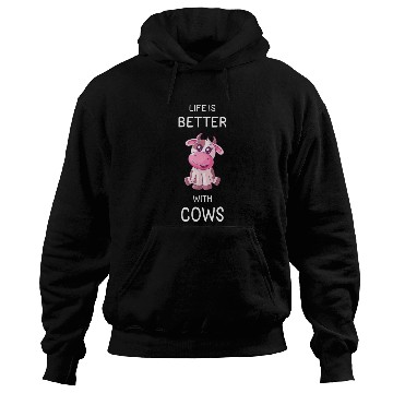 Discover Cow Lover Life Better Hoodies