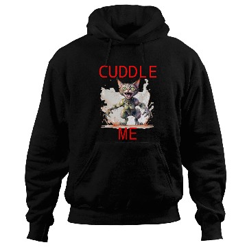 Discover sweet alien cat meow Hoodies