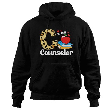 Discover Leopard Print Back To School For School Counselor Hoodies