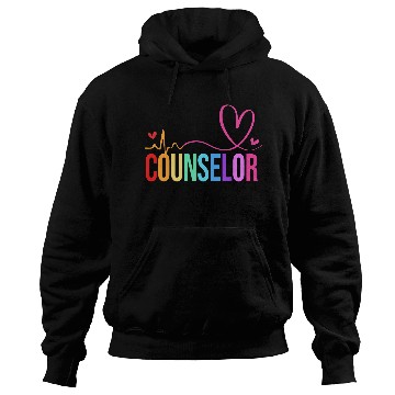 Discover Retro Counseling Awareness School Counselor Hoodies