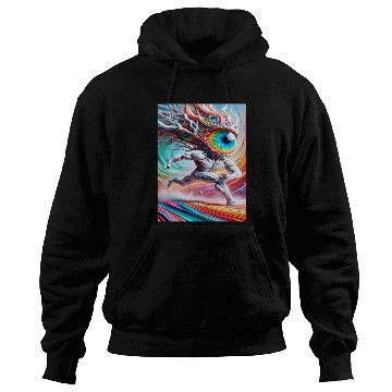 Discover The Hunter Eye Going To Devil Fighting Hoodies