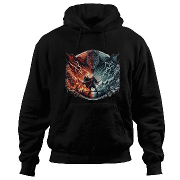 Discover Dragon fighter Hoodies
