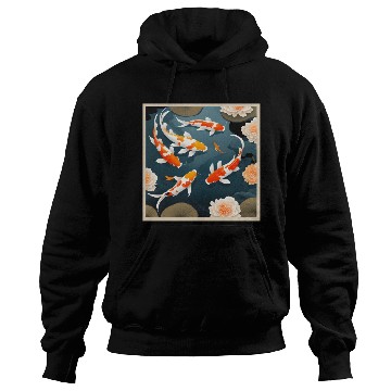Discover Koi Pond Hoodies