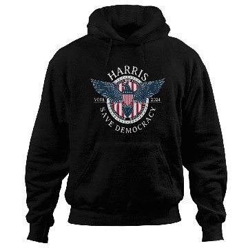 Discover Kamala Harris Save Democracy Vote 2024 Hoodies