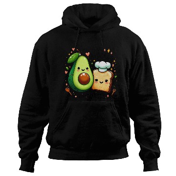 Discover Happy Avocado Toast - Cute and Funny Hoodies