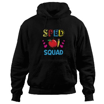 Discover Sped Teacher special education teacher quad Hoodies