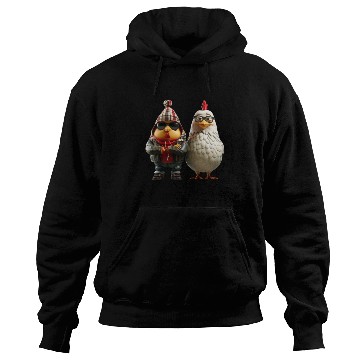 Discover Hip chickens in cool streetwear Hoodies
