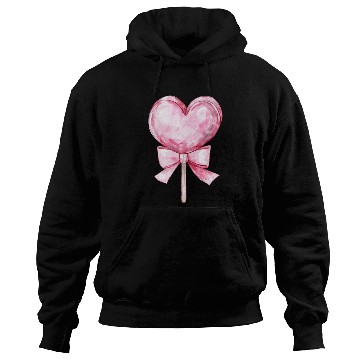 Discover Lollipop with a pink bow Hoodies