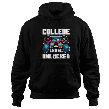 Discover College Level Unlocked, Gamer, Students Gift Hoodies