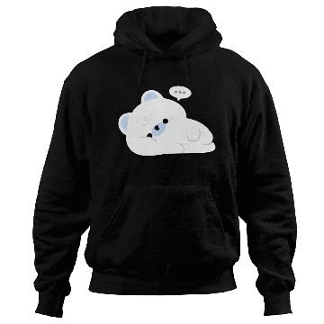 Discover Tired Polar Bear Hoodies
