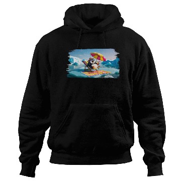 Discover Penguin On Holiday Hoodies