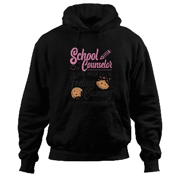 Discover School Counselor Pun Cookie School Hoodies
