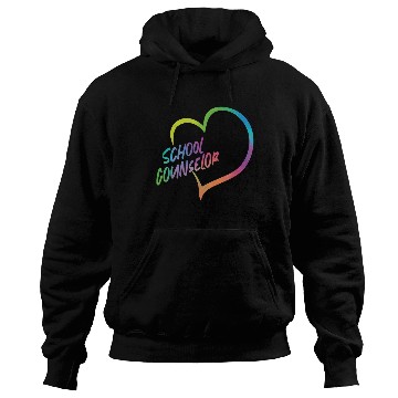Discover School Counselor Heart Watercolor Hoodies