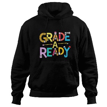 Discover Grade A Ready, Back to school art Hoodies