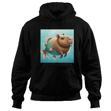 Discover The capybara-fish Hoodies
