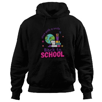 Discover Back to School, A World of Knowledge Awaits Hoodies