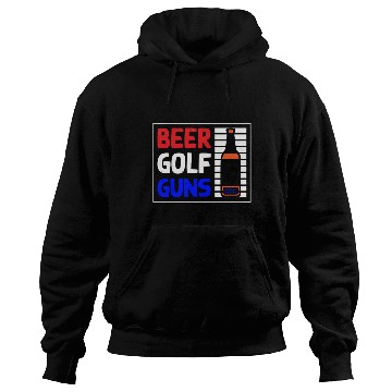 Discover Beer Golf Guns Hoodies