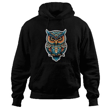 Discover Owl Neo Traditional Hoodies