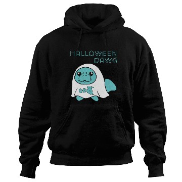 Discover Ghost Manatee - Halloween Dawg Hoodies