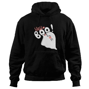 Discover Hey Boo! Cute ghost Hoodies