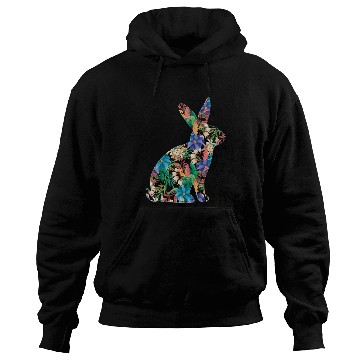 Discover Floral Easter Girls Bunny Spring Flowers Rabbit Hoodies
