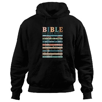 Discover Bible Emergency Numbers Nutrition Facts Hoodies